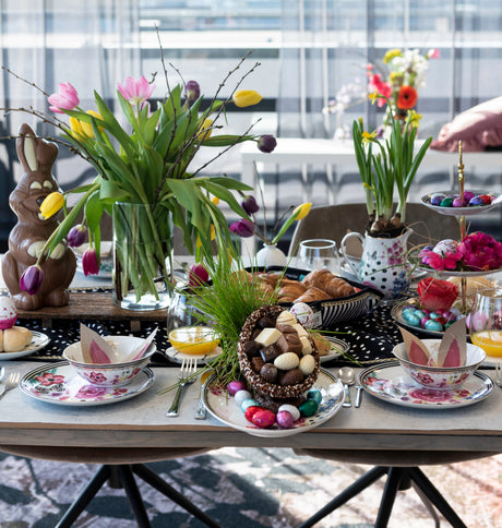 Tips: for a beautifully set Easter table