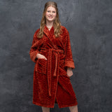 Melli Mello Heartbreaker Bathrobe Rust Terra