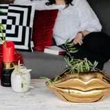 Melli Mello Planter gold lips