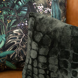 Melli Mello Be my baby deco cushion Dark Green