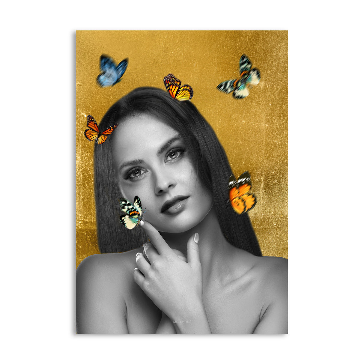 Melli Mello Fluttering feelings wall art