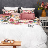 Melli Mello High on love duvet cover - white floral