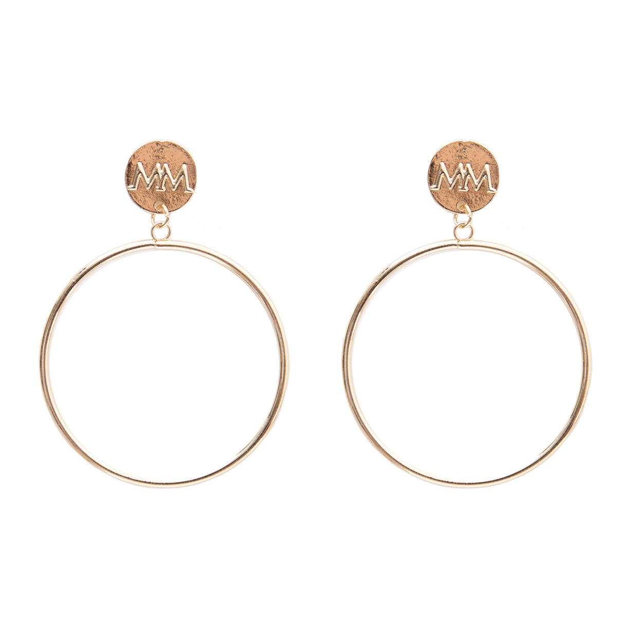 Melli Mello Hoop Earring Gold coated