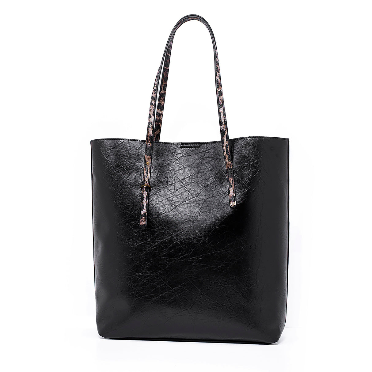 Melli Mello Leo Shopper Tas Panterprint zwart