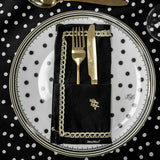 Melli Mello Black Napkin