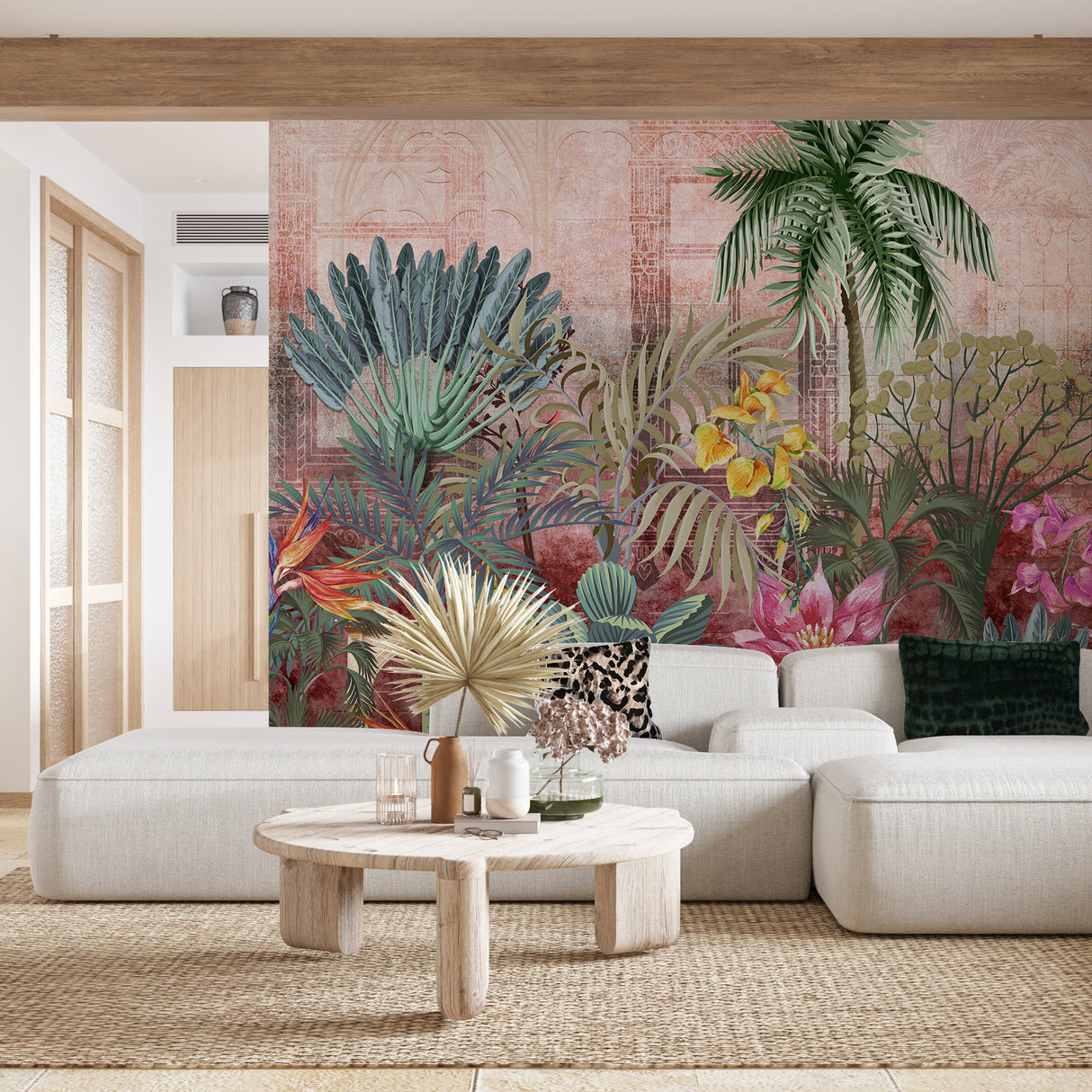 Melli Mello Piece of Paradise Photowall Pink