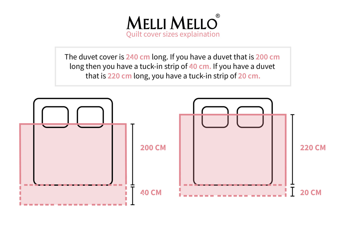 Melli Mello Floral attraction duvet cover pink