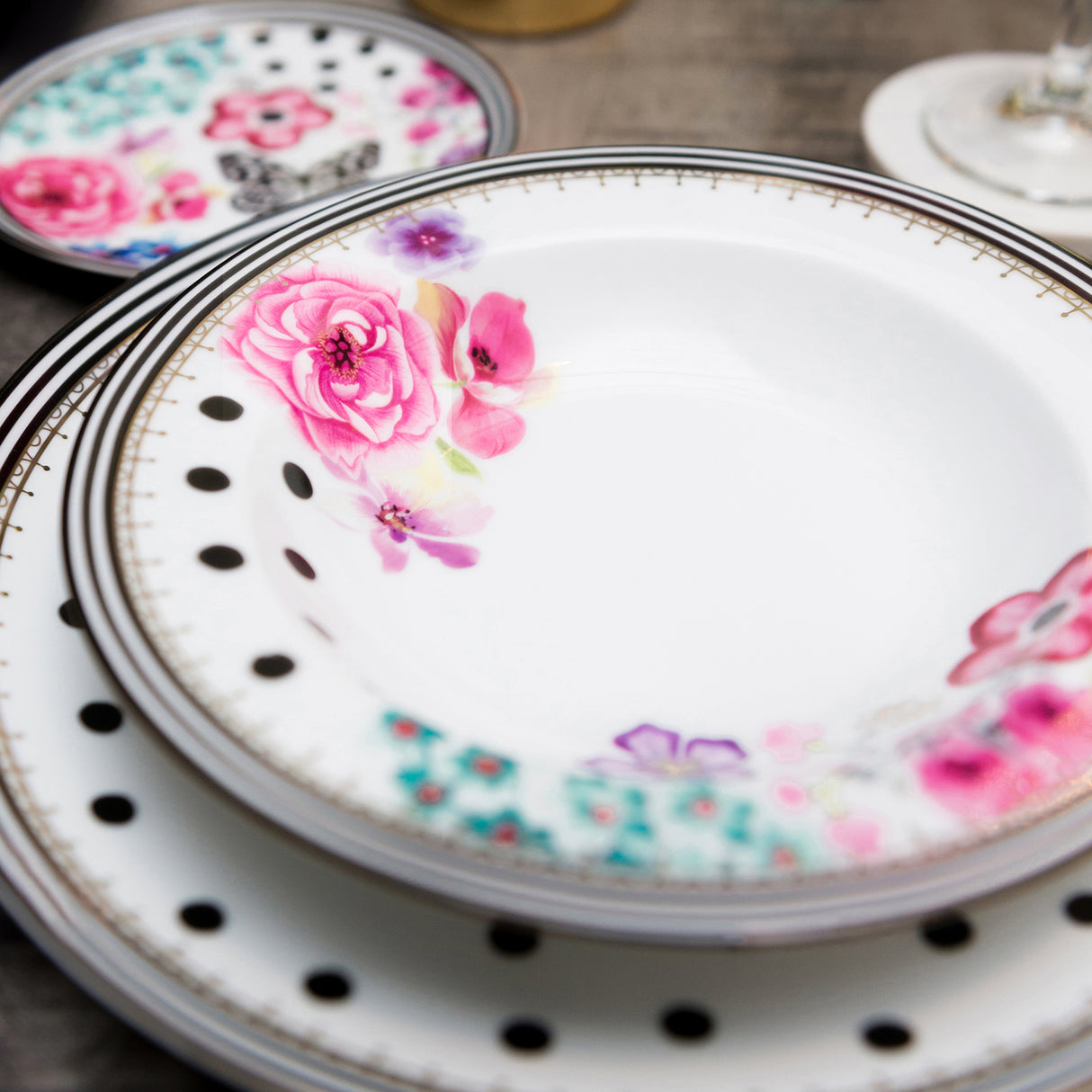 Melli Mello Set Nora Soup Plate floral 