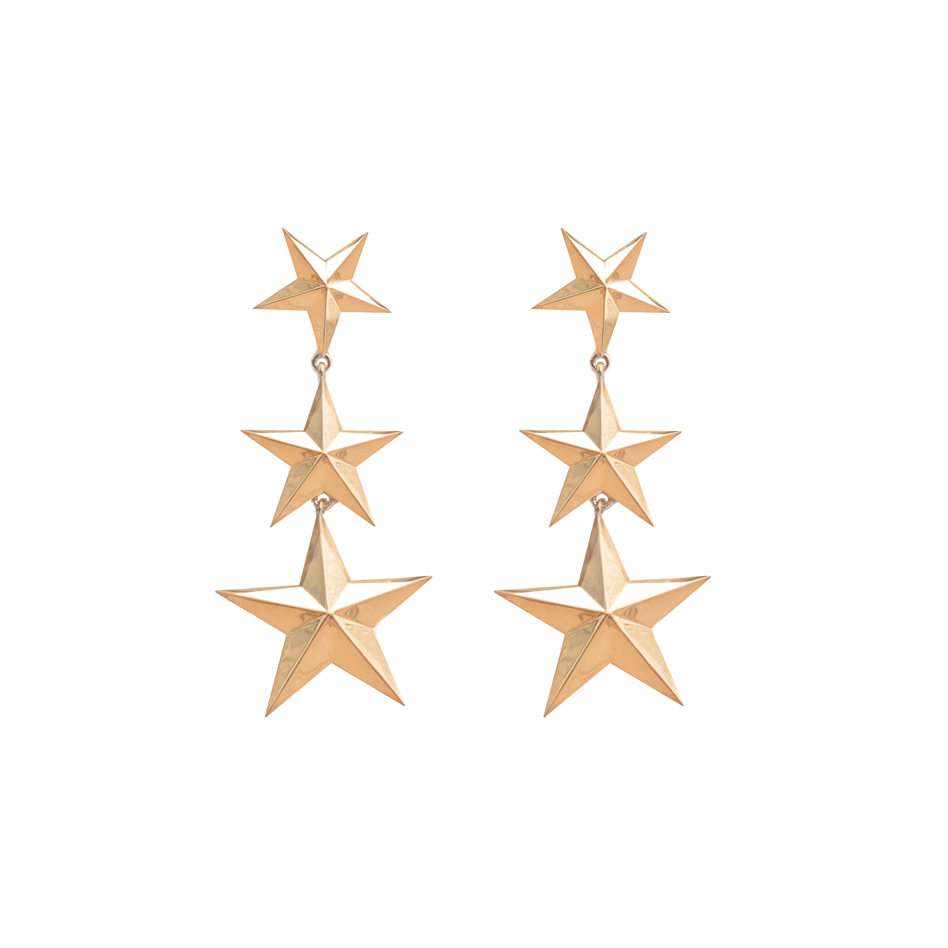 Melli Mello To the stars earring Gold coated