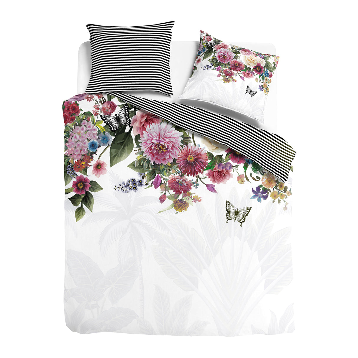 Melli Mello High on love duvet cover - white floral