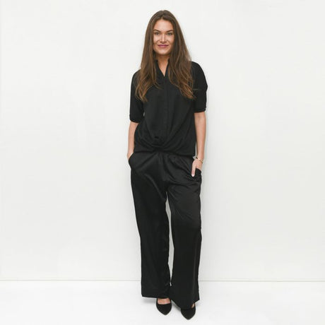 Black Melli Mello trousers